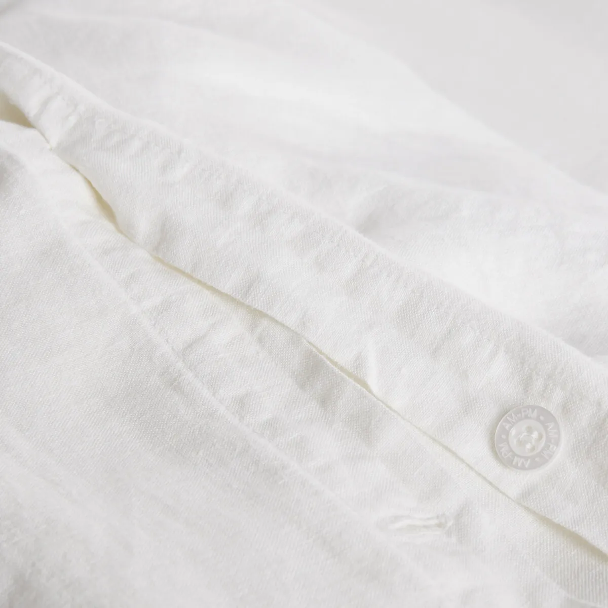 Kyra Duvet Cover - Ivory, Hemp alternate view