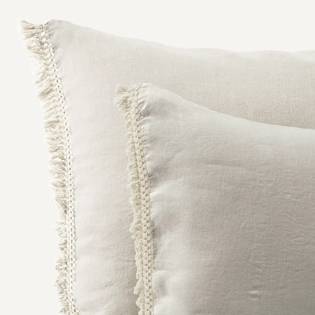 Kyra Pillowcase - Ivory, Washed Hemp product