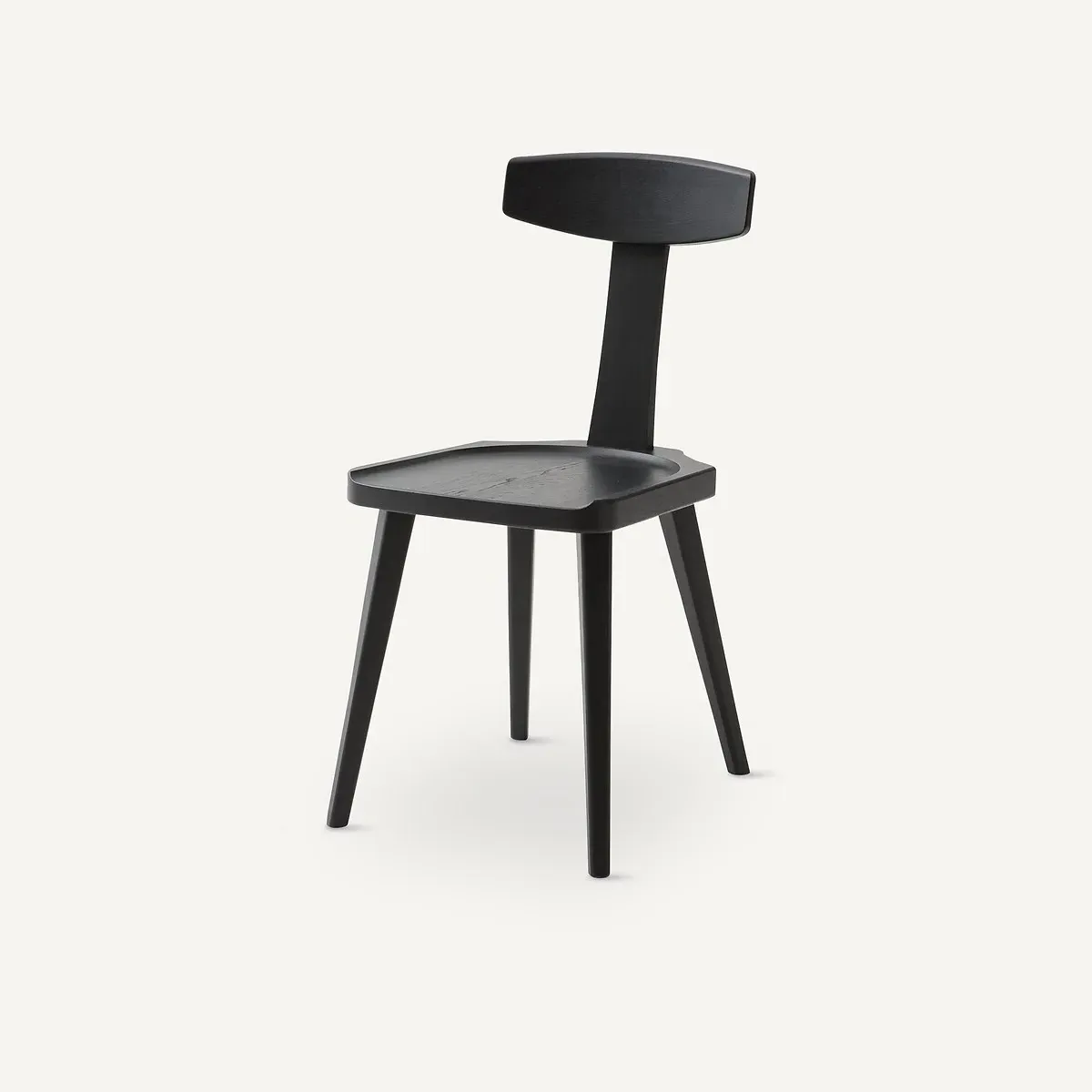 Labidy Dining Chair - Black, Solid Oak product