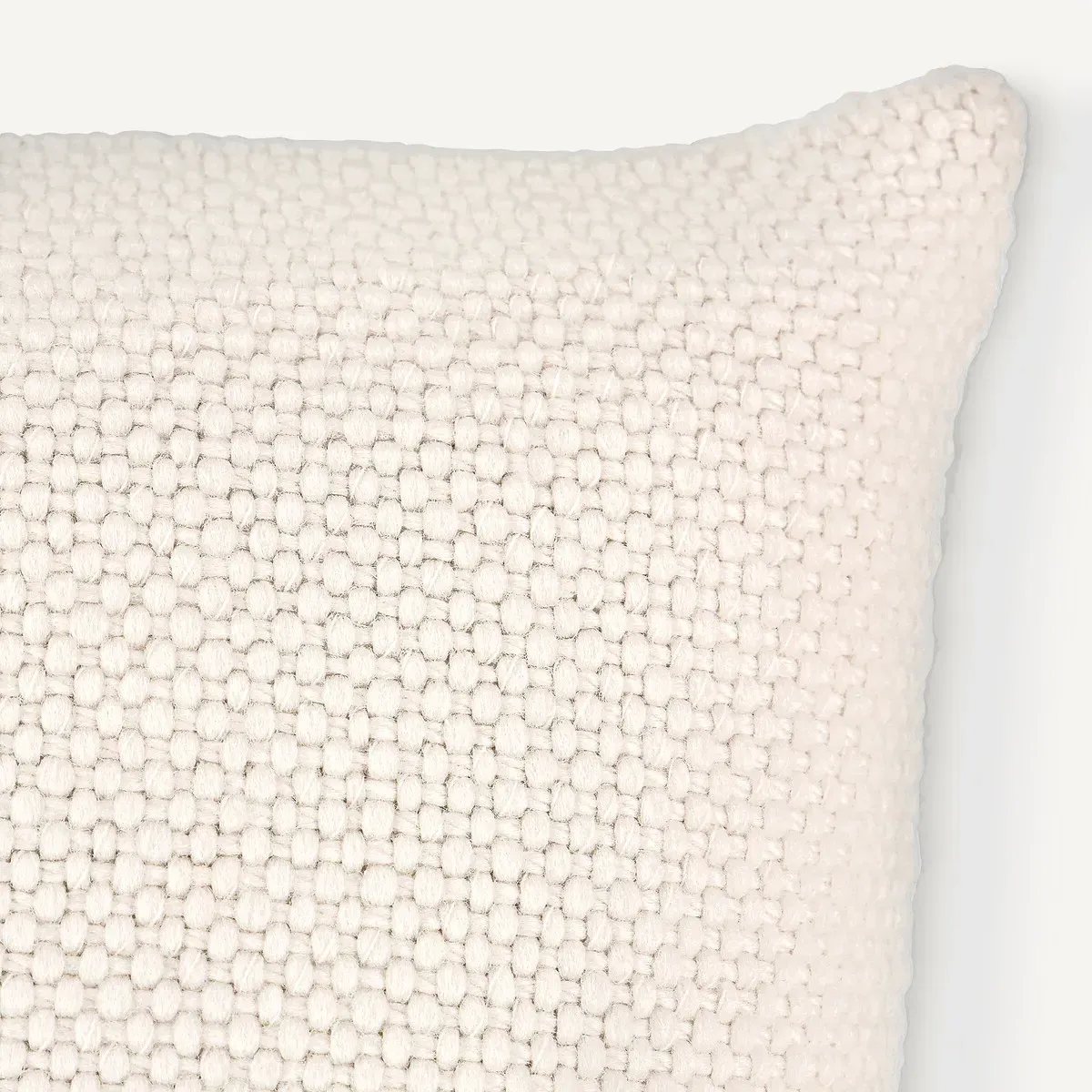 Levio Cushion Cover - Off White, Wool alternate view