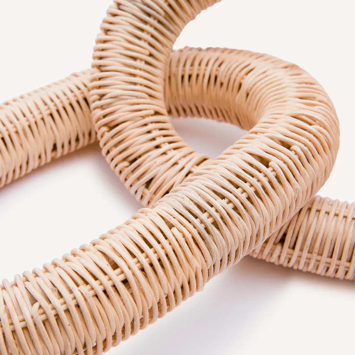 Lianora Rattan Ring Chain - Natural Rattan alternate view