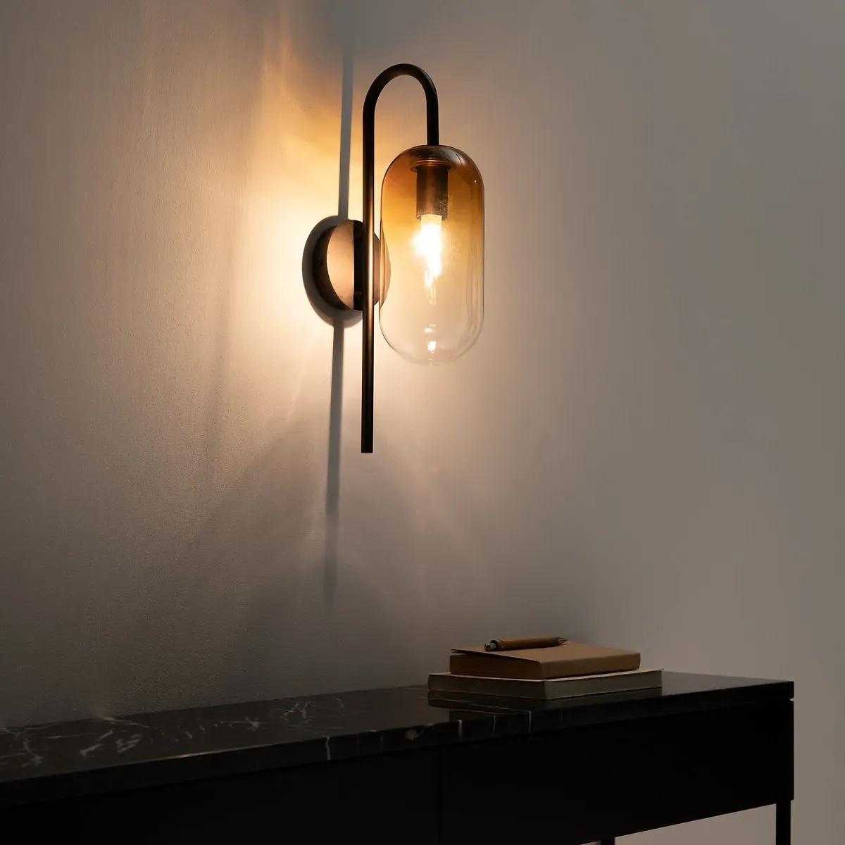 Linterna Wall Light - Amber, Glass product