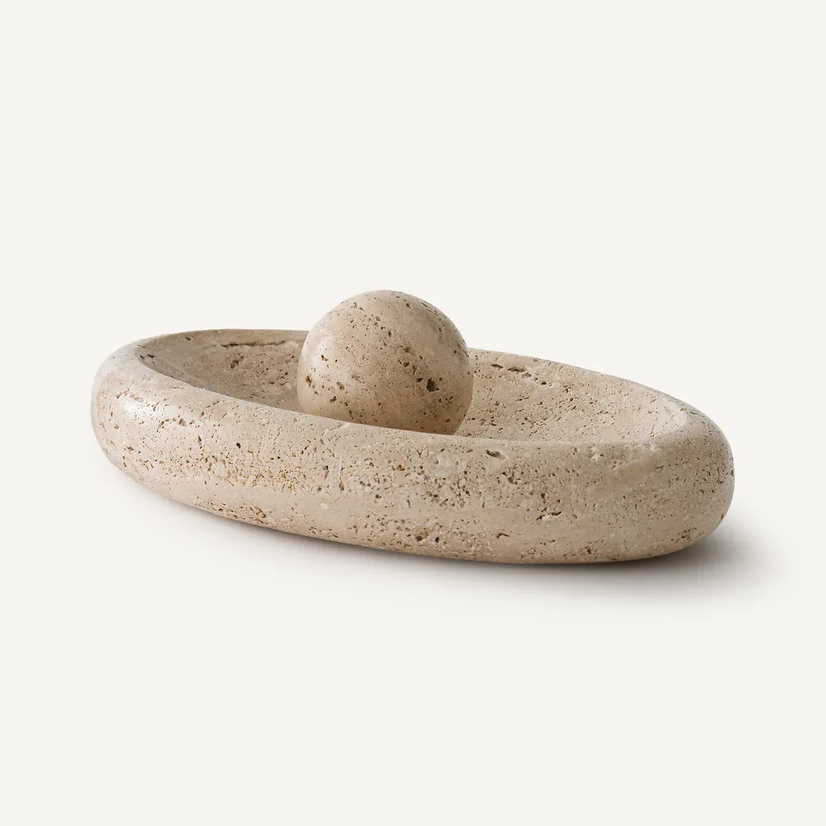 Louma Desk Tidy - Travertine product