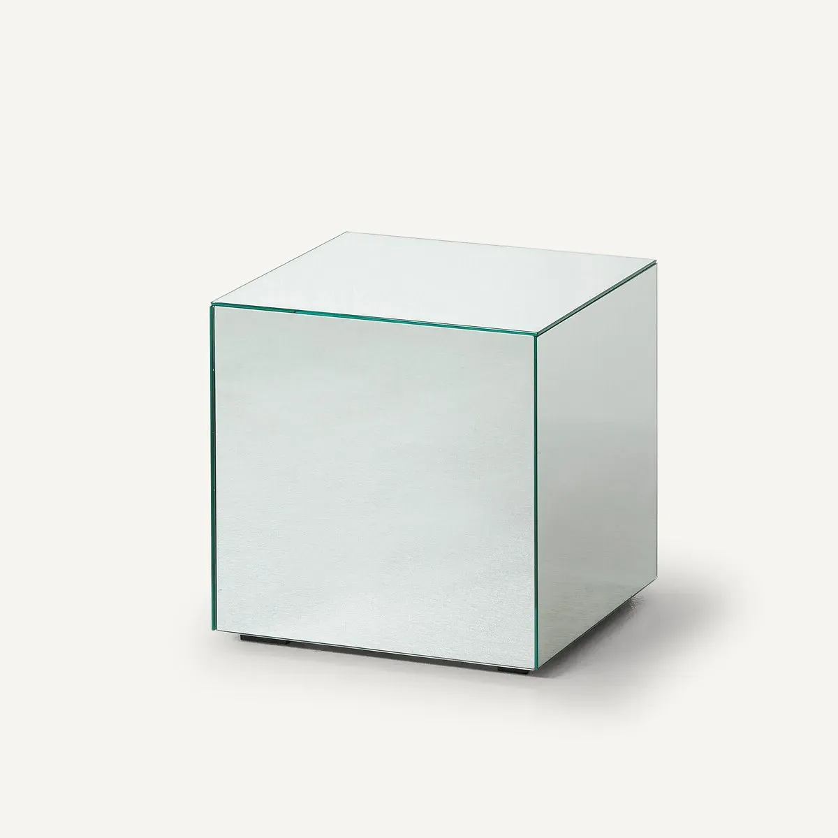 Lumir Mirrored Bedside Table - Mirror, MDF product