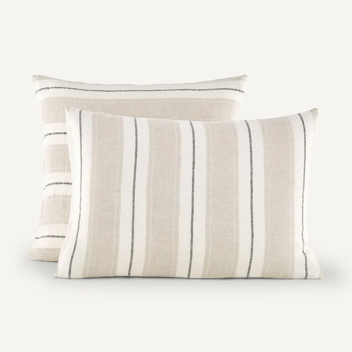 Makoun Washed Linen Pillowcase - Striped product