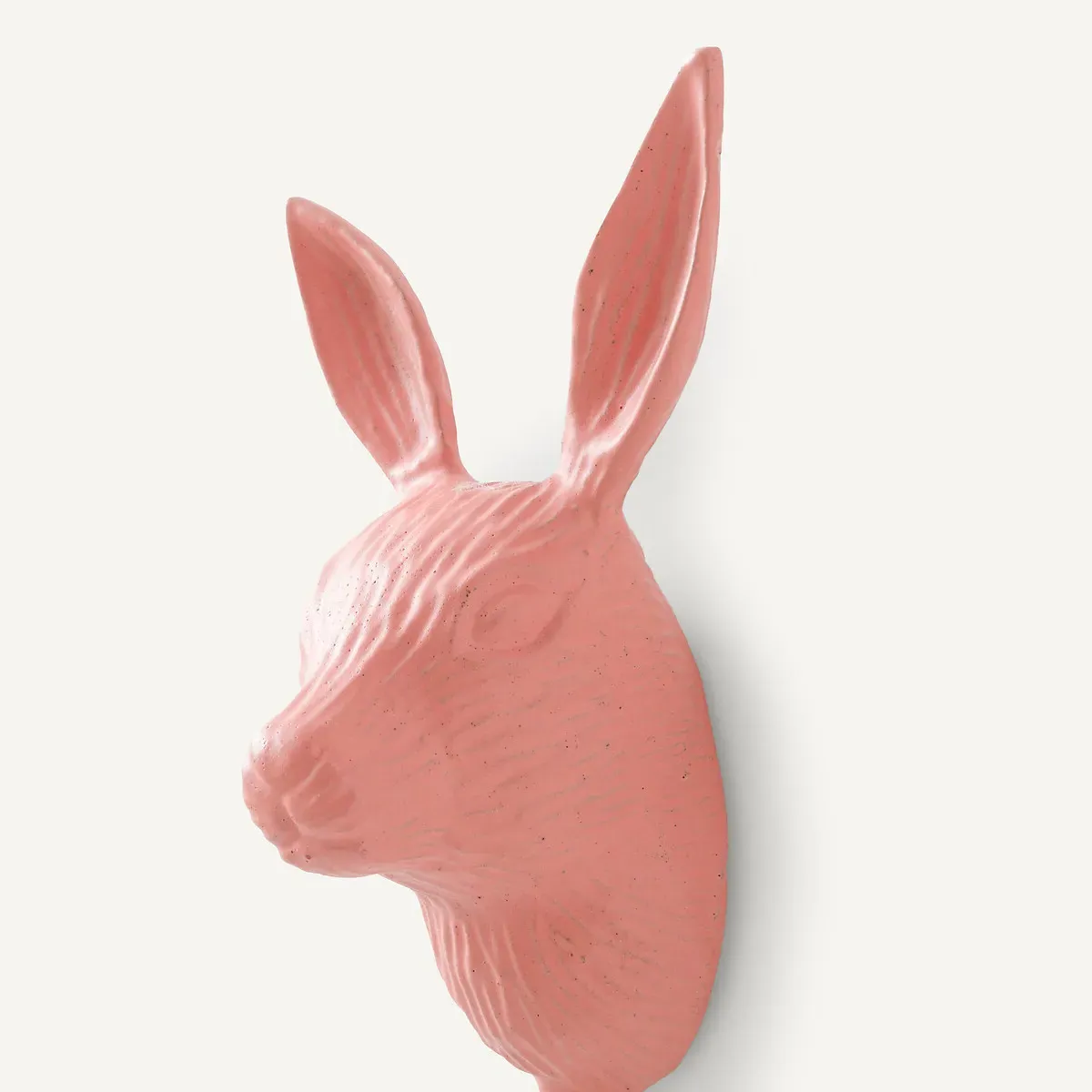 Malou Rabbit Wall Hook Coat Rack - Pink, Cast Aluminium product