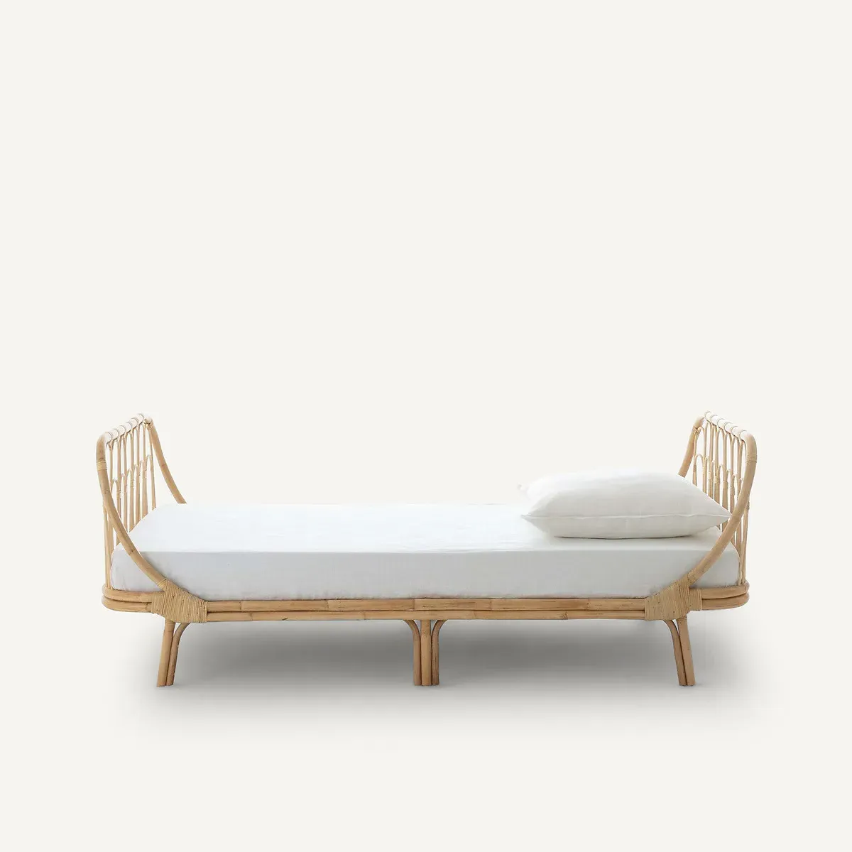 Meïdo Single Bed Frame - Natural, Rattan product
