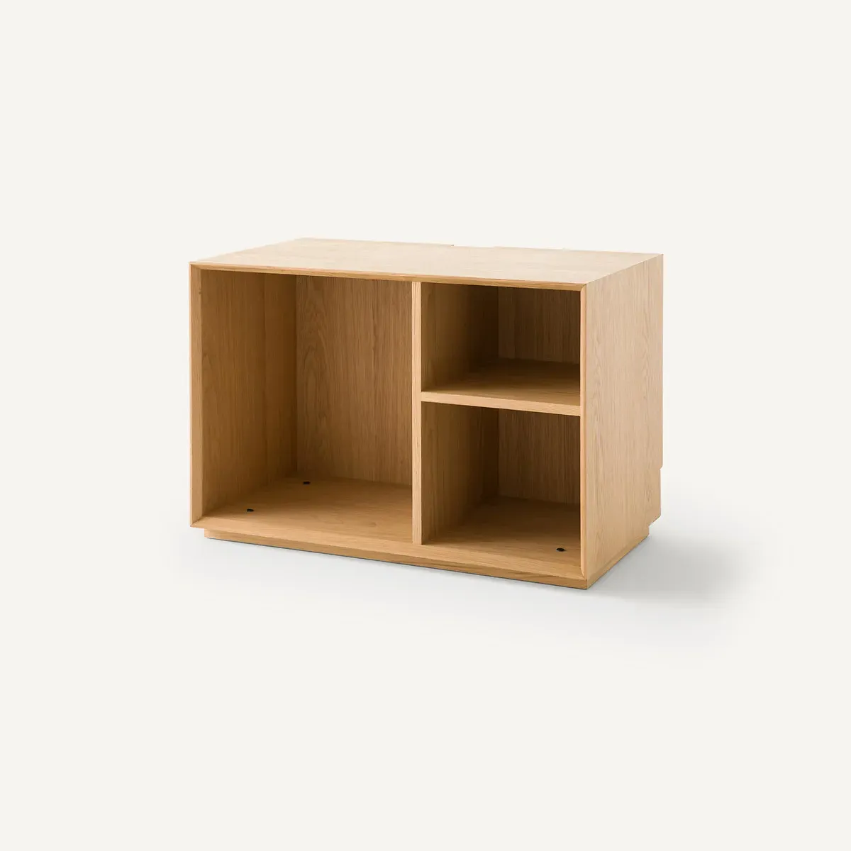 Mikube Low Open Cabinet - Natural Oak, MDF product