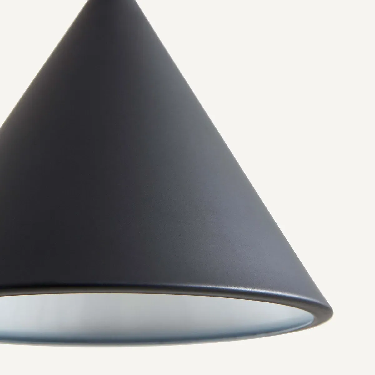 Moke Cone Pendant Light - Black, Iron alternate view