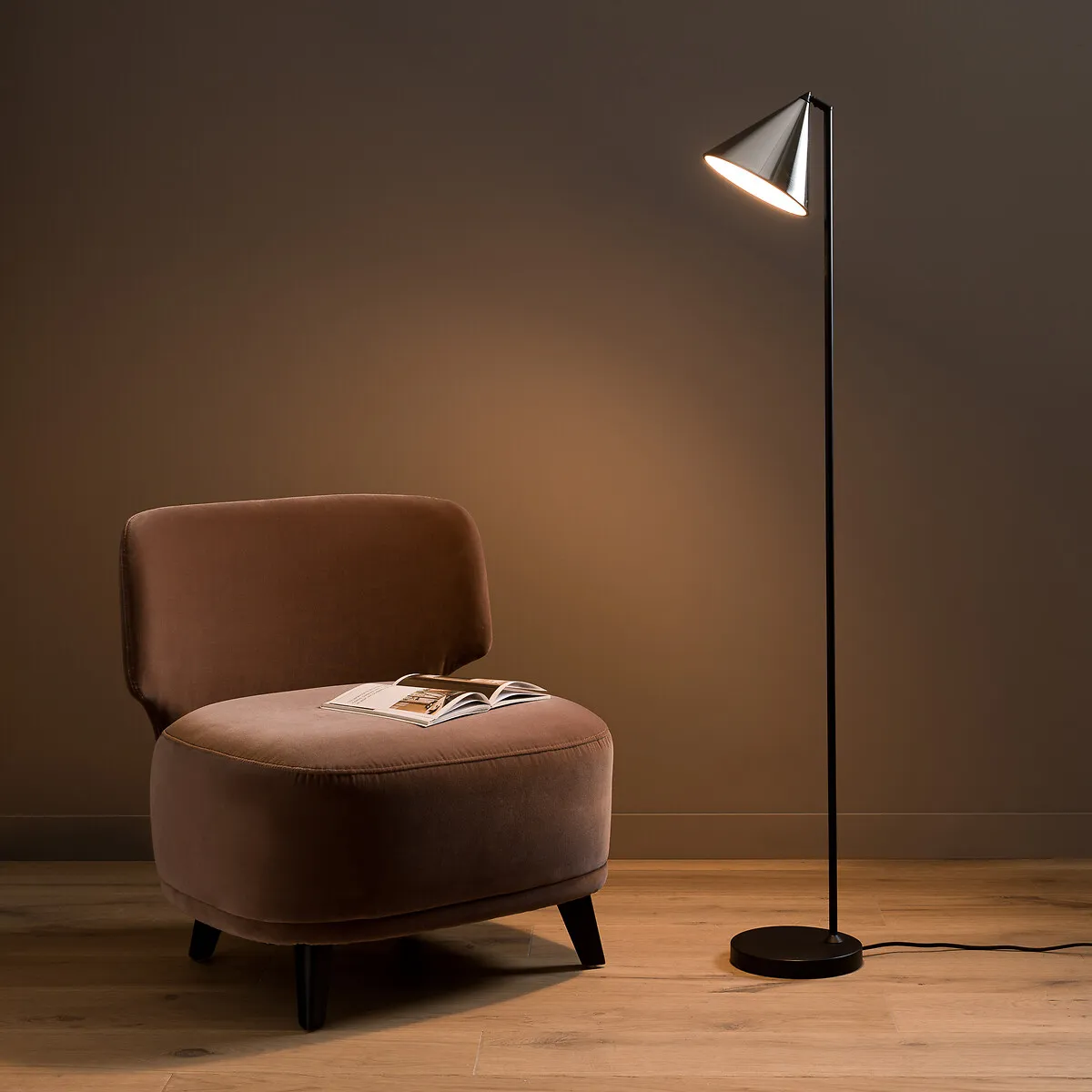 Moke Reading Lamp - Black, Epoxy Iron product