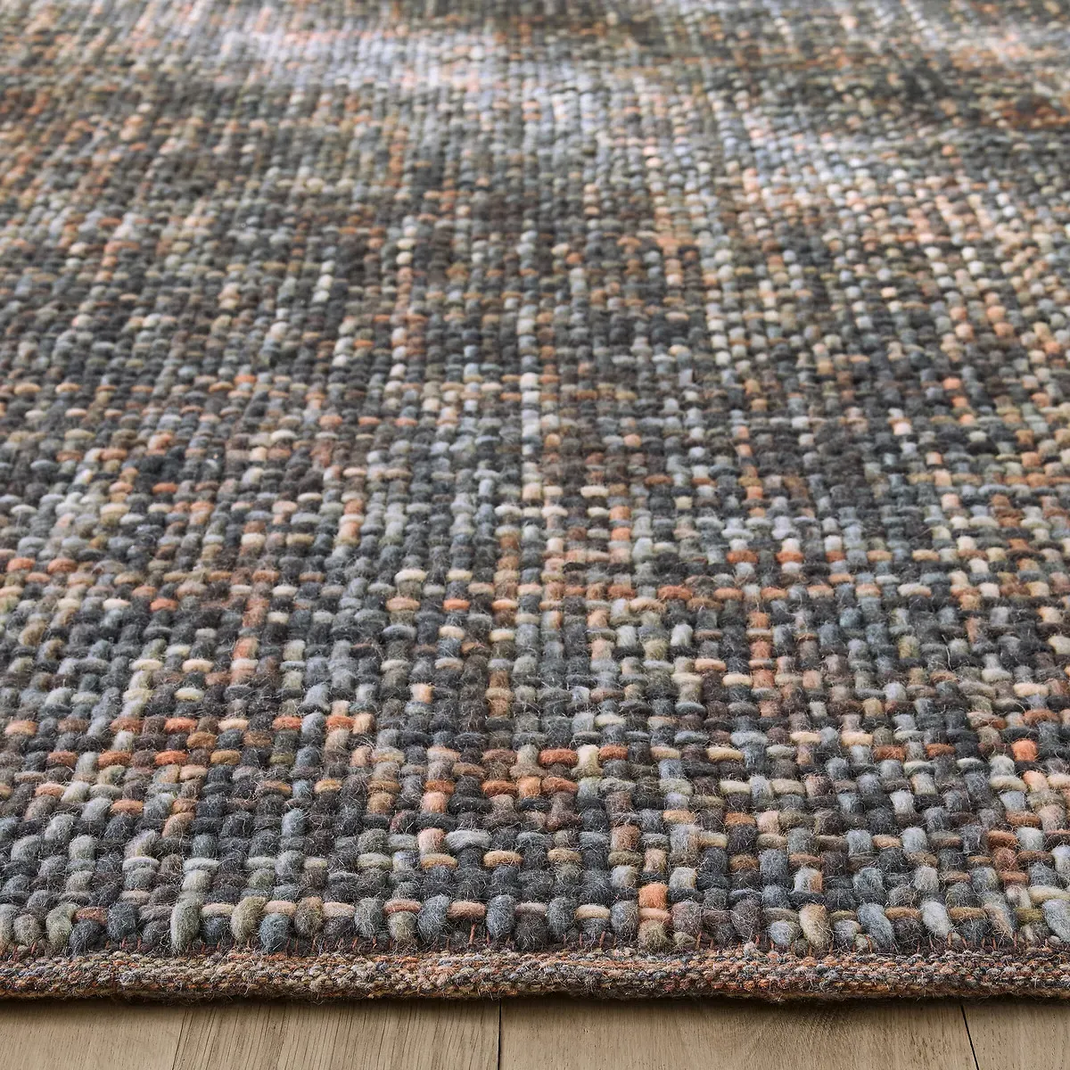 Mutanya Hand Woven Wool Rug - Multi-Coloured alternate view