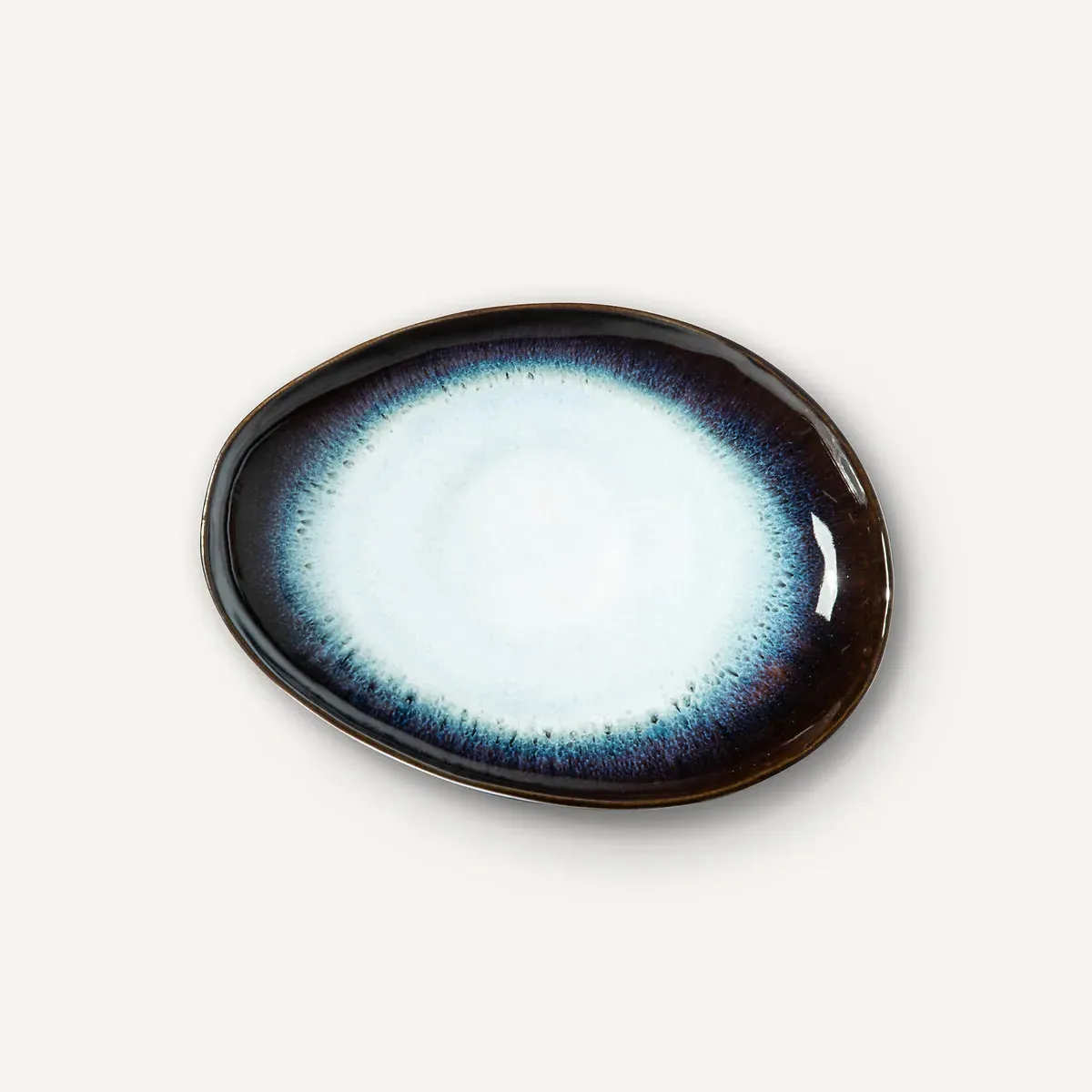 Mytili Set of 4 Dessert Plates - White, Stoneware product