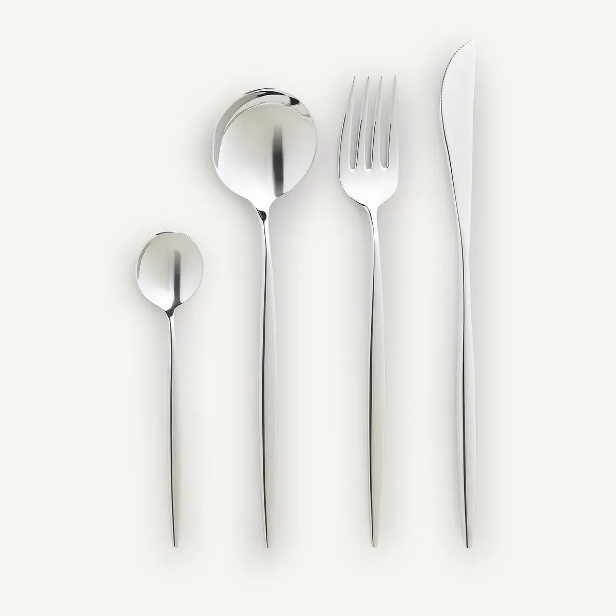 Nagi 16-Piece Cutlery Set - Shiny Stainless Steel product