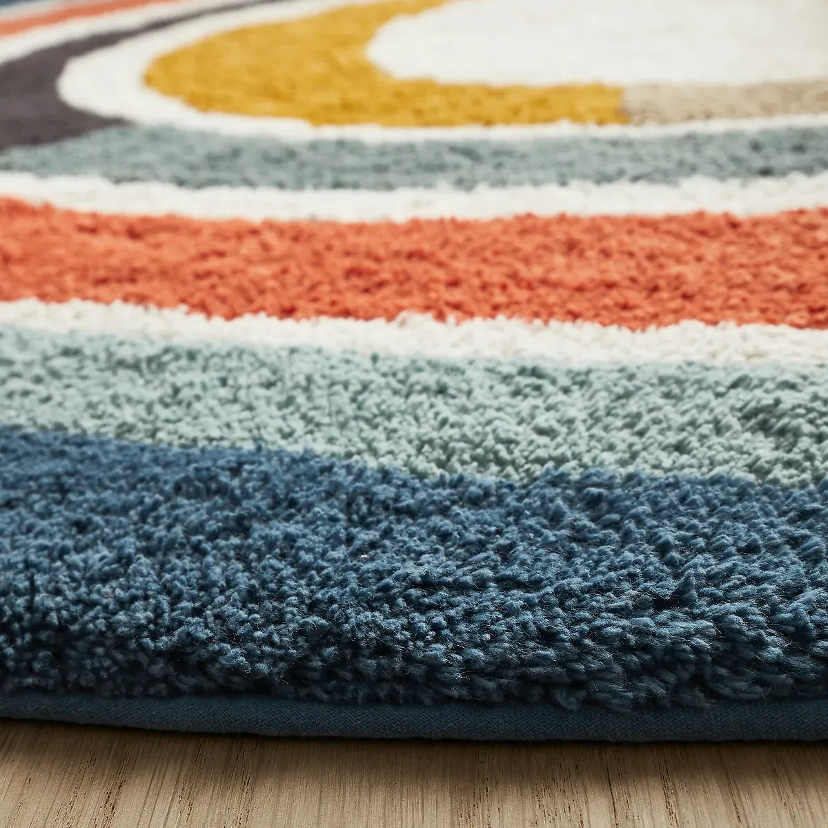 Niji Small Tufted Rug - Multi-Coloured, Organic Cotton alternate view