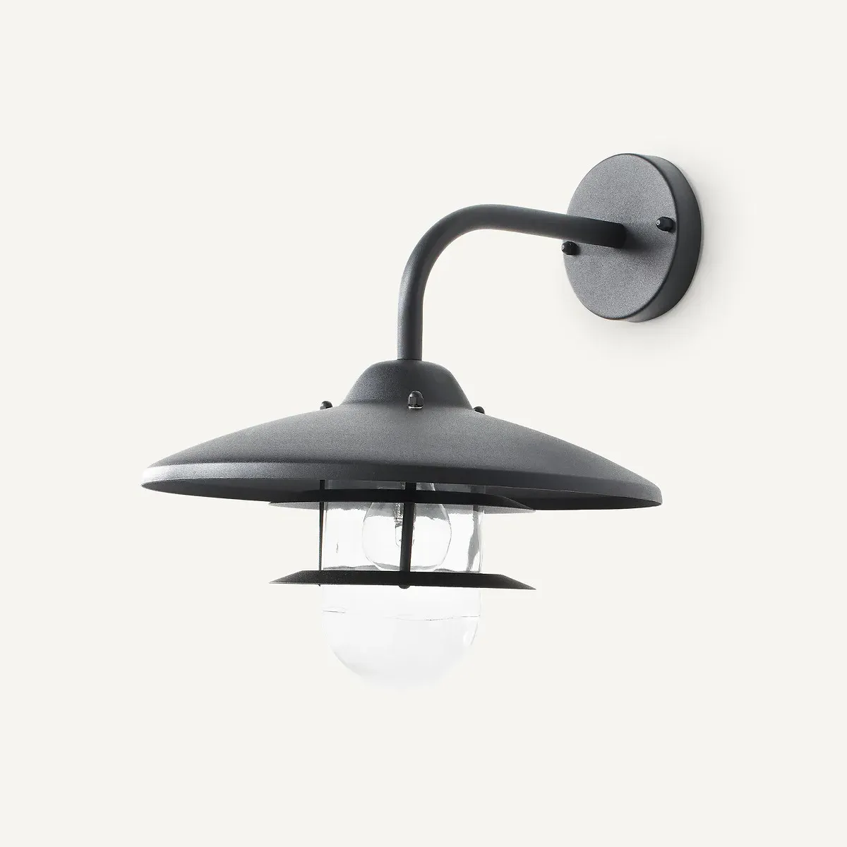 Noria IP44 Outdoor Wall Light - Black, Iron product