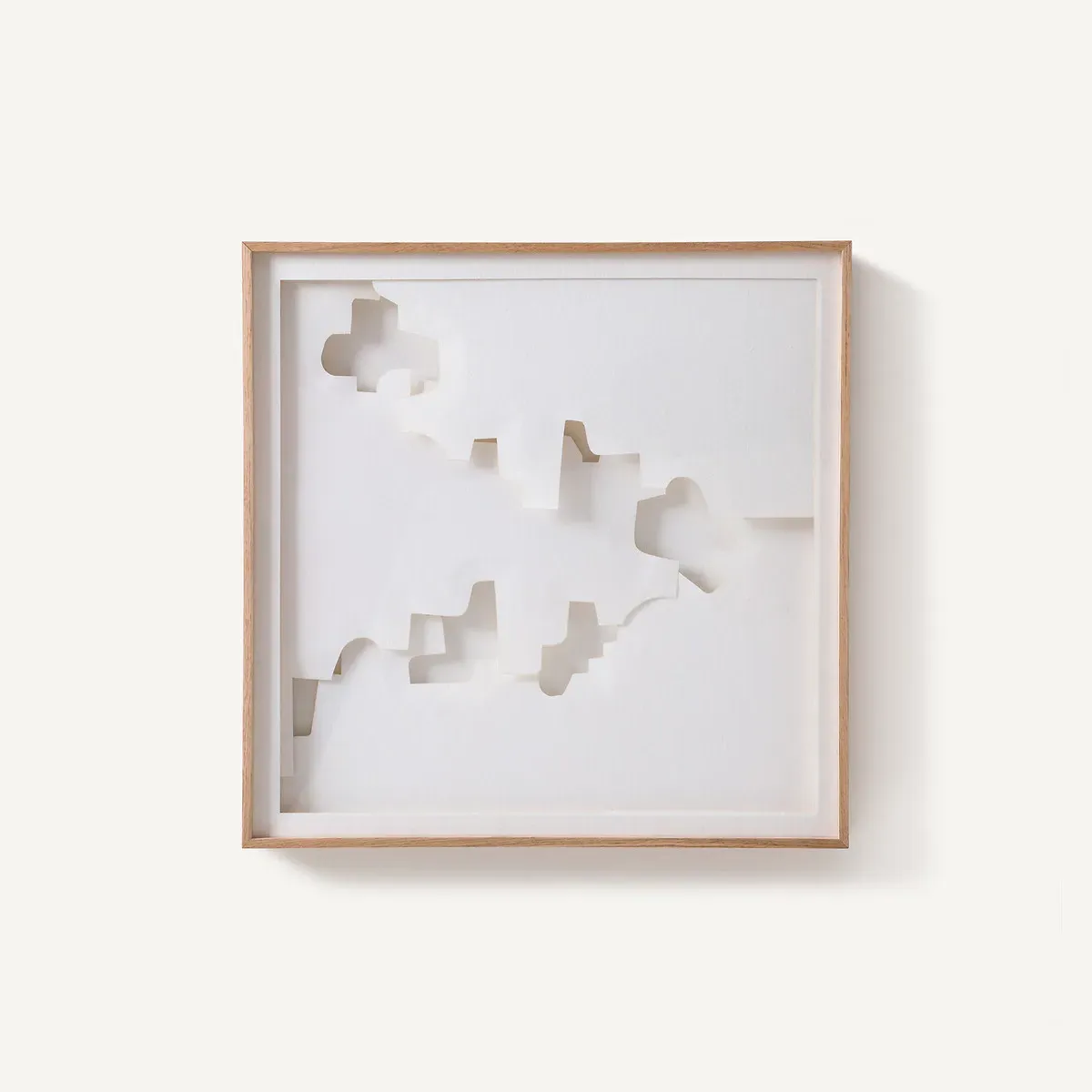 Nymia Laser-Cut Paper Wall Art - White product
