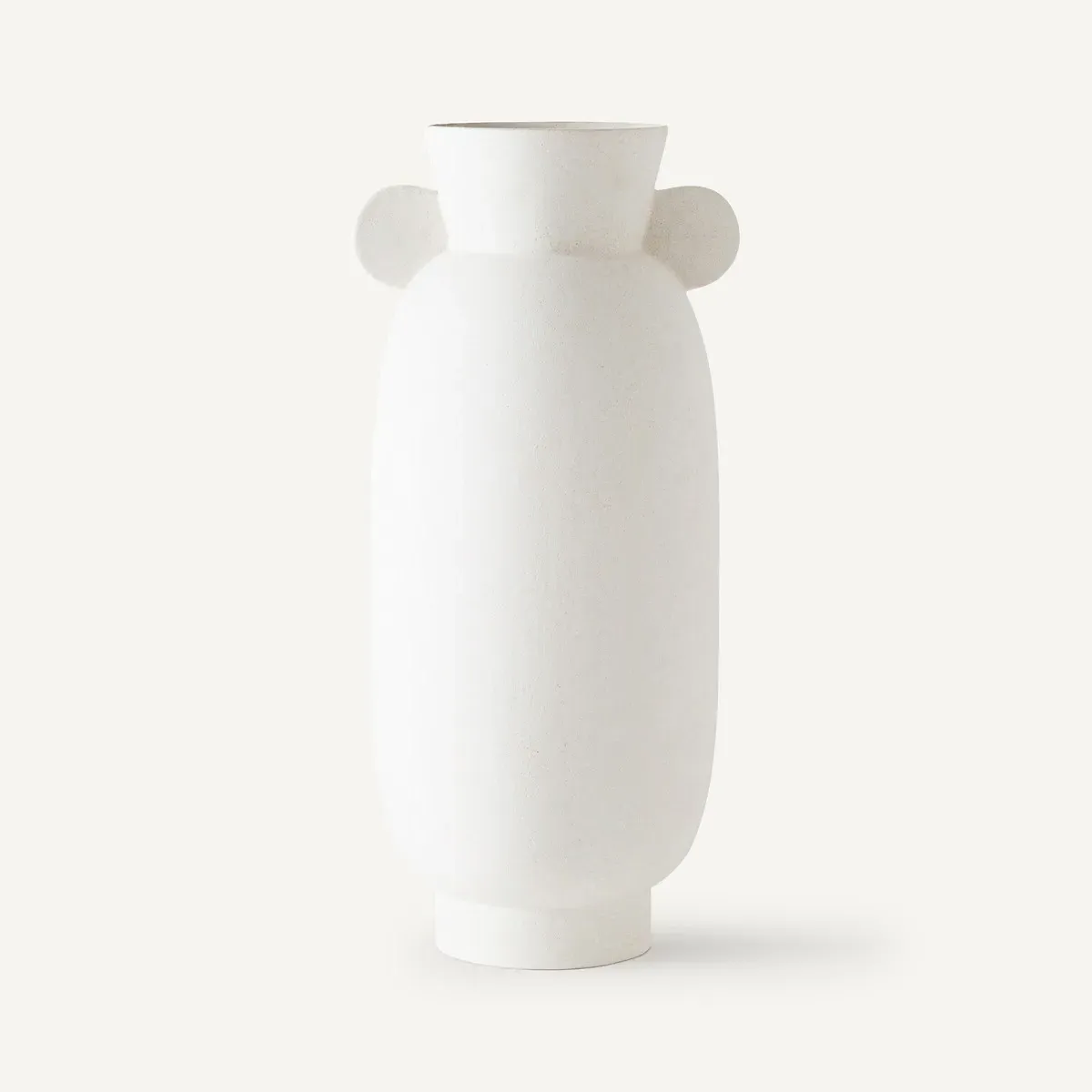 Onega Ceramic Vase - White product