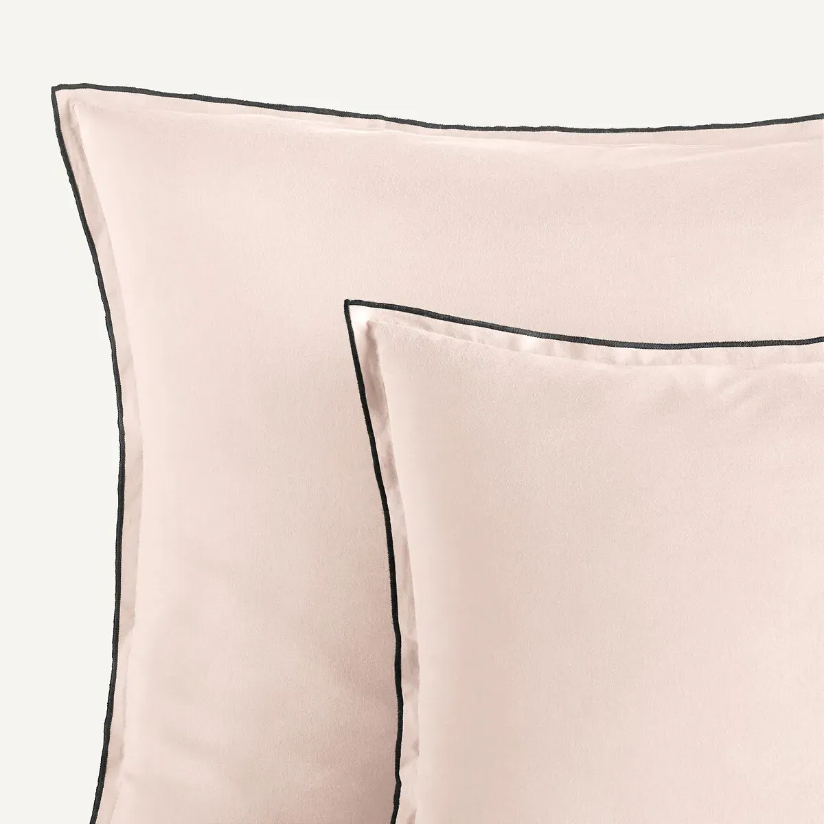Organic Washed Cotton Voile Pillowcase - Rose Veneto alternate view
