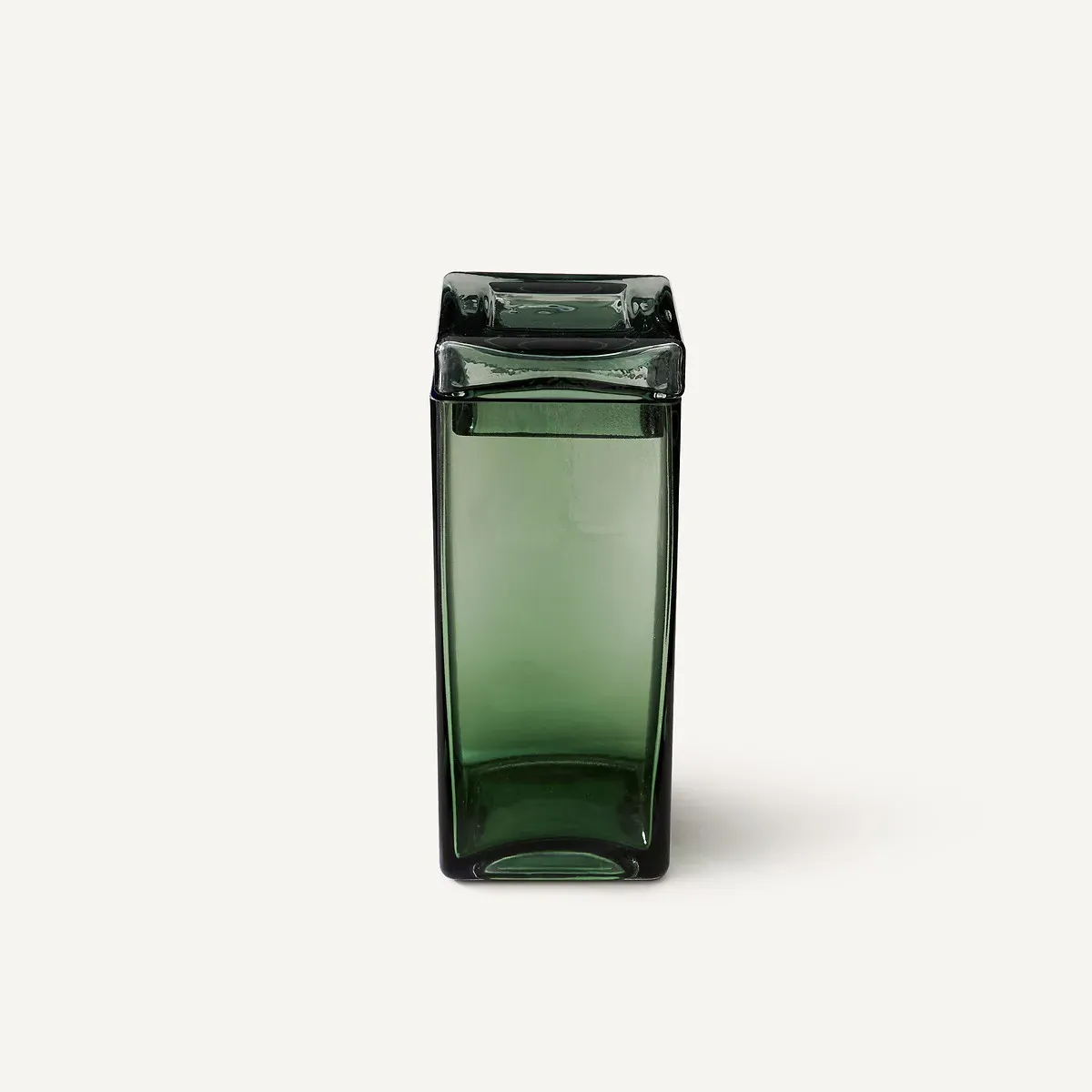 Oroa Hand-Blown Glass Box with Lid - Topaz product