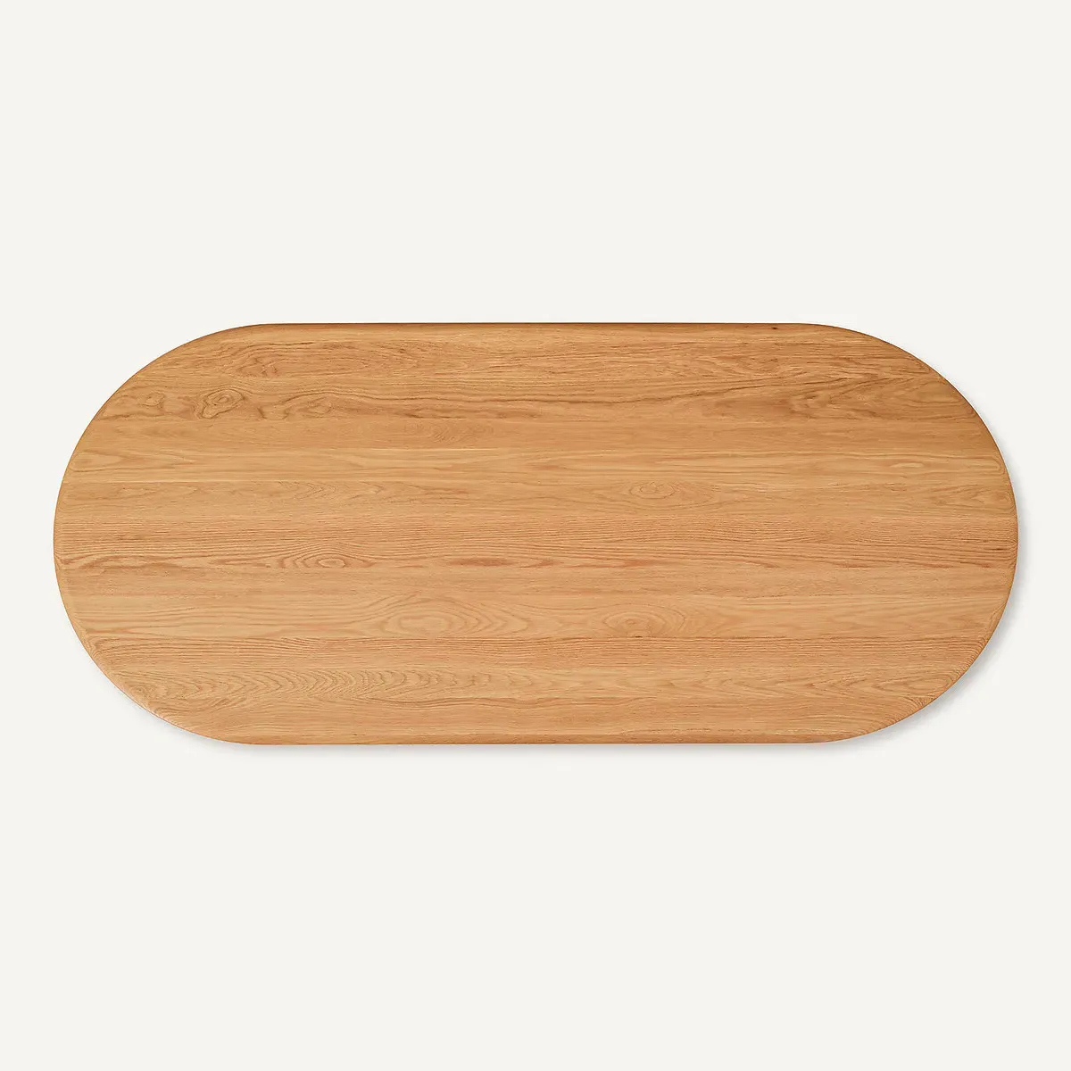 Oval Dining Table Top - Natural Oak, Solid Oak product