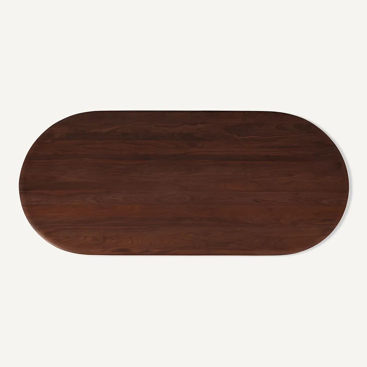 Ovalo Oval Dining Table Top - Walnut, Solid Wood product