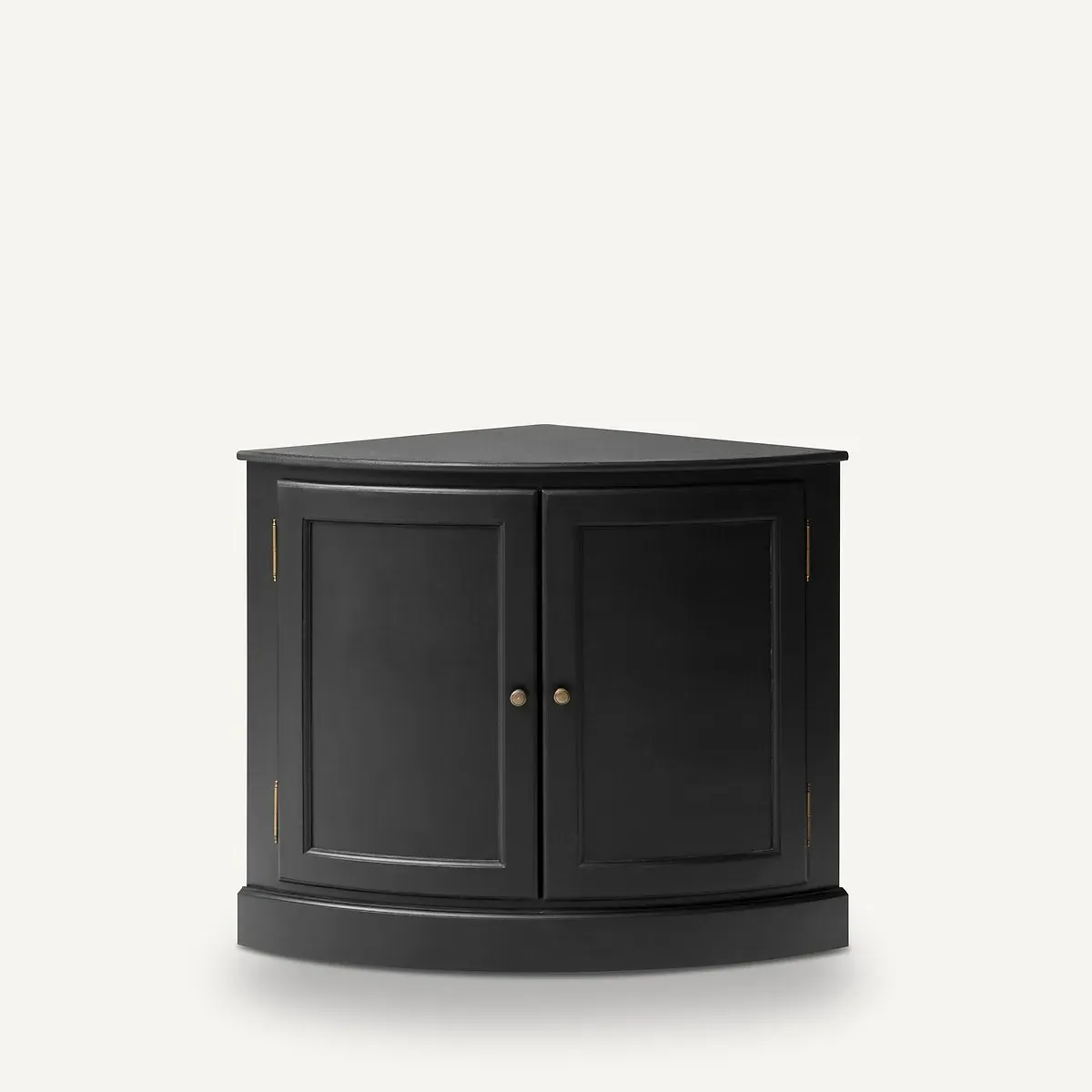 Pile Low Corner Storage Unit - Black, Pine product