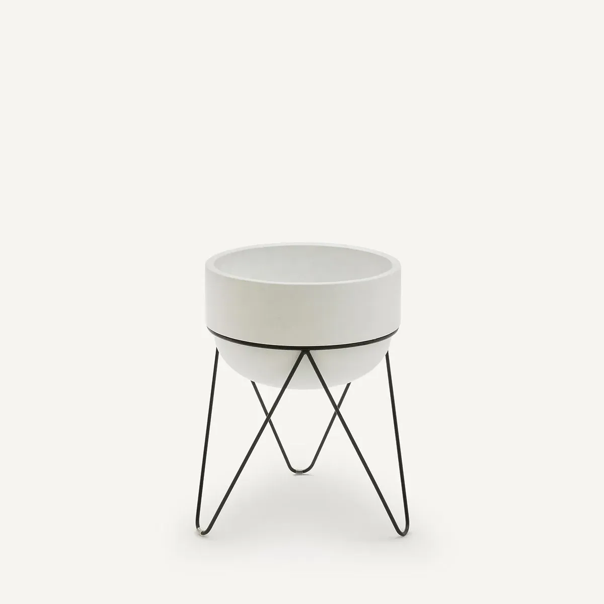 Plantae Flower Pot - White, Ceramic product
