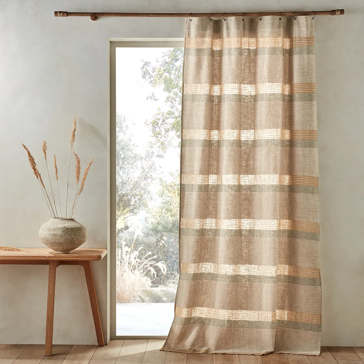 Poésia Eyelet Curtain - Linen, Cotton Blend product
