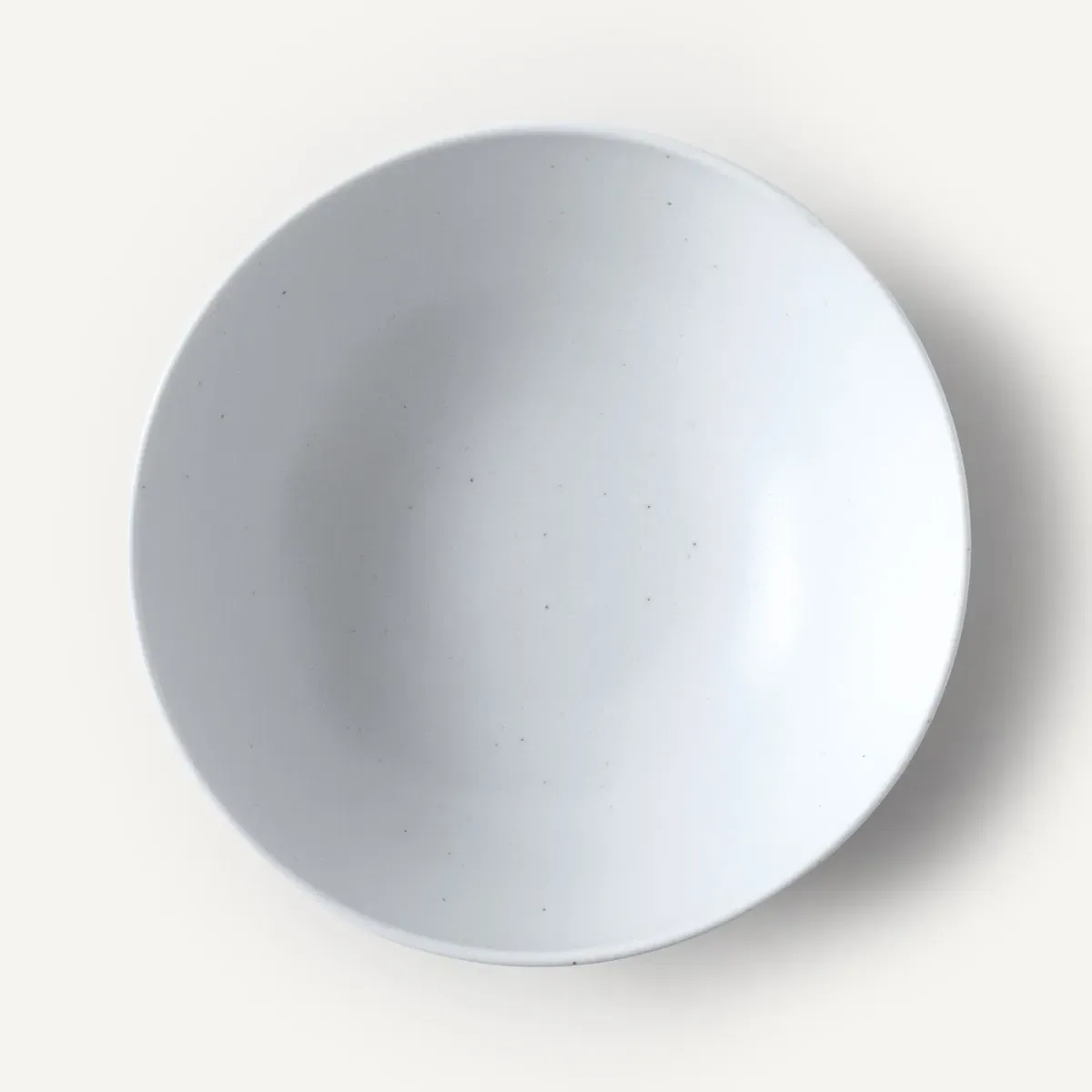 Rilka Salad Bowl - White, Speckled Porcelain product
