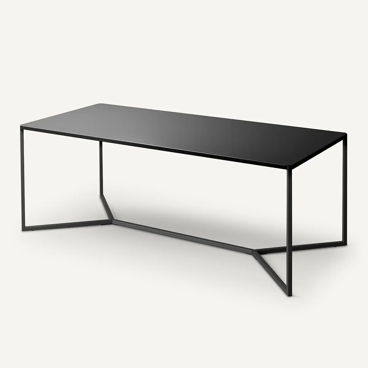 Romy Dining Table - Black, Metal product