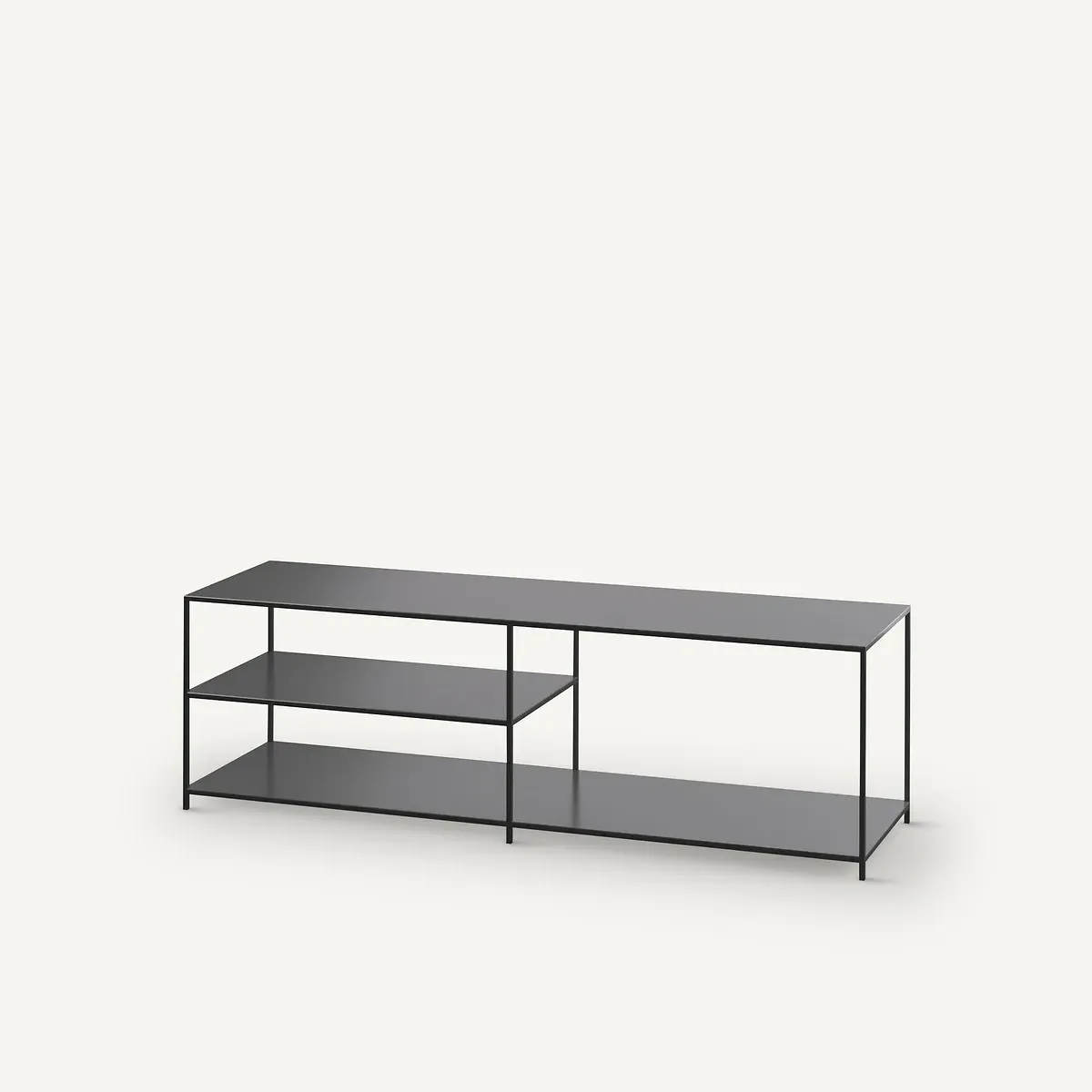 Romy Metal TV Unit - Black, Steel product