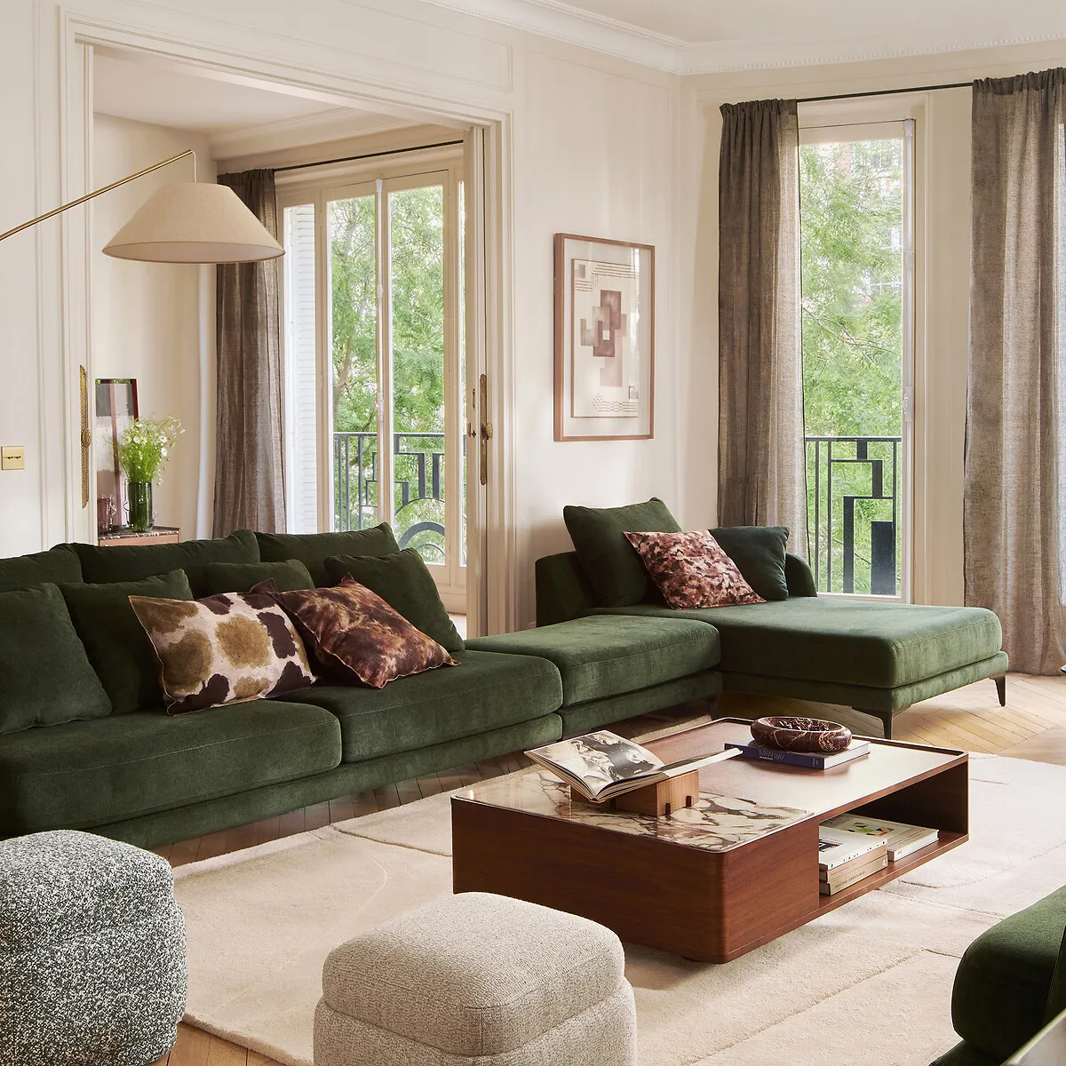 Sahil Hand-Tufted Wool Rug - Sand alternate view