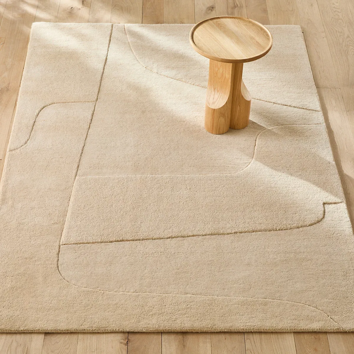 Sahil Hand-Tufted Wool Rug - Sand product