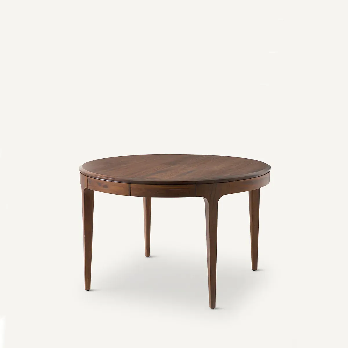 Sanara Round Extendable Dining Table - Walnut, Solid Walnut & Veneer MDF product