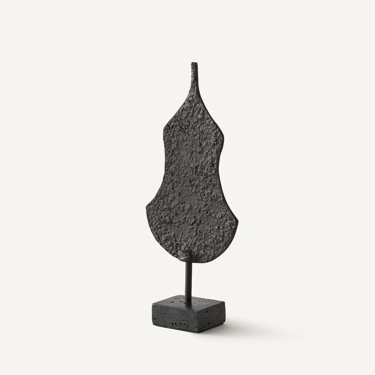 Sarafu Statuette on Marble Base - Black, Cast Aluminium alternate view
