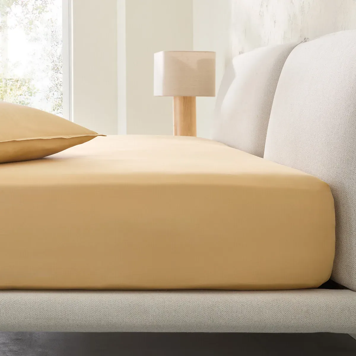Saria Fitted Sheet with 30cm Flap - Dulce, Cotton Sateen product