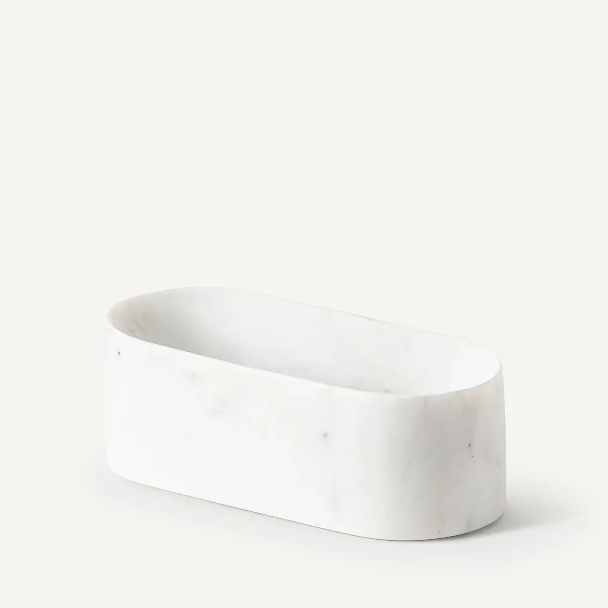 Scafi Marble Trinket Dish - White product