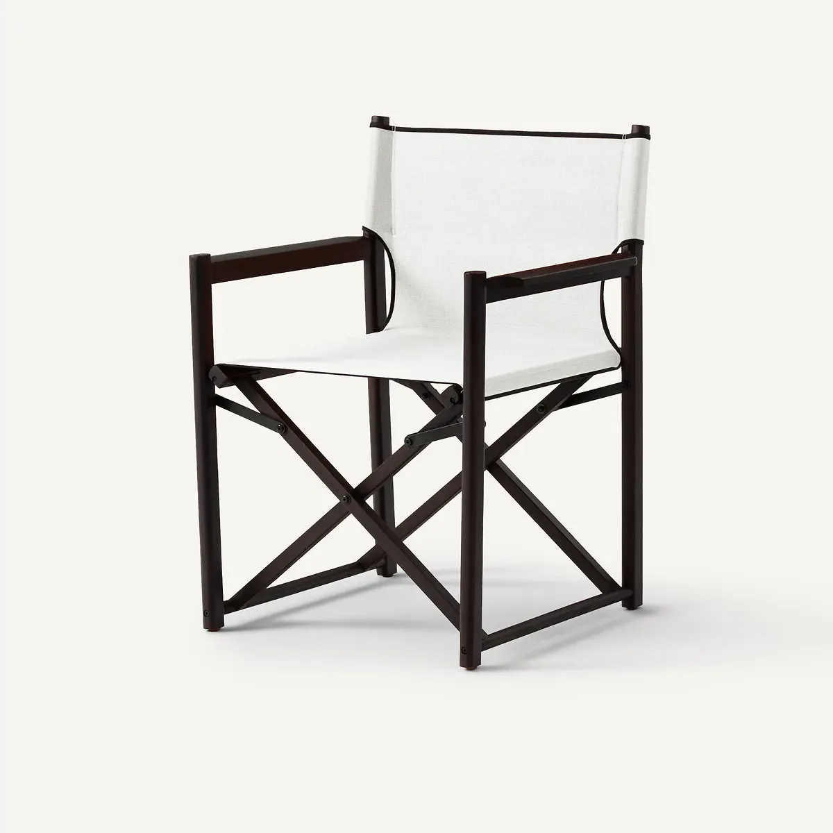 Scorsi Acacia Folding Garden Dining Chair - Chalk product