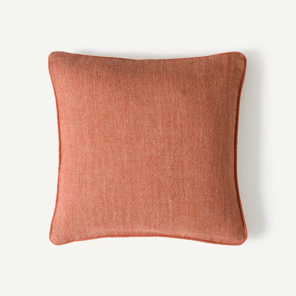 Serge Cushion Cover - Orange, Linen product