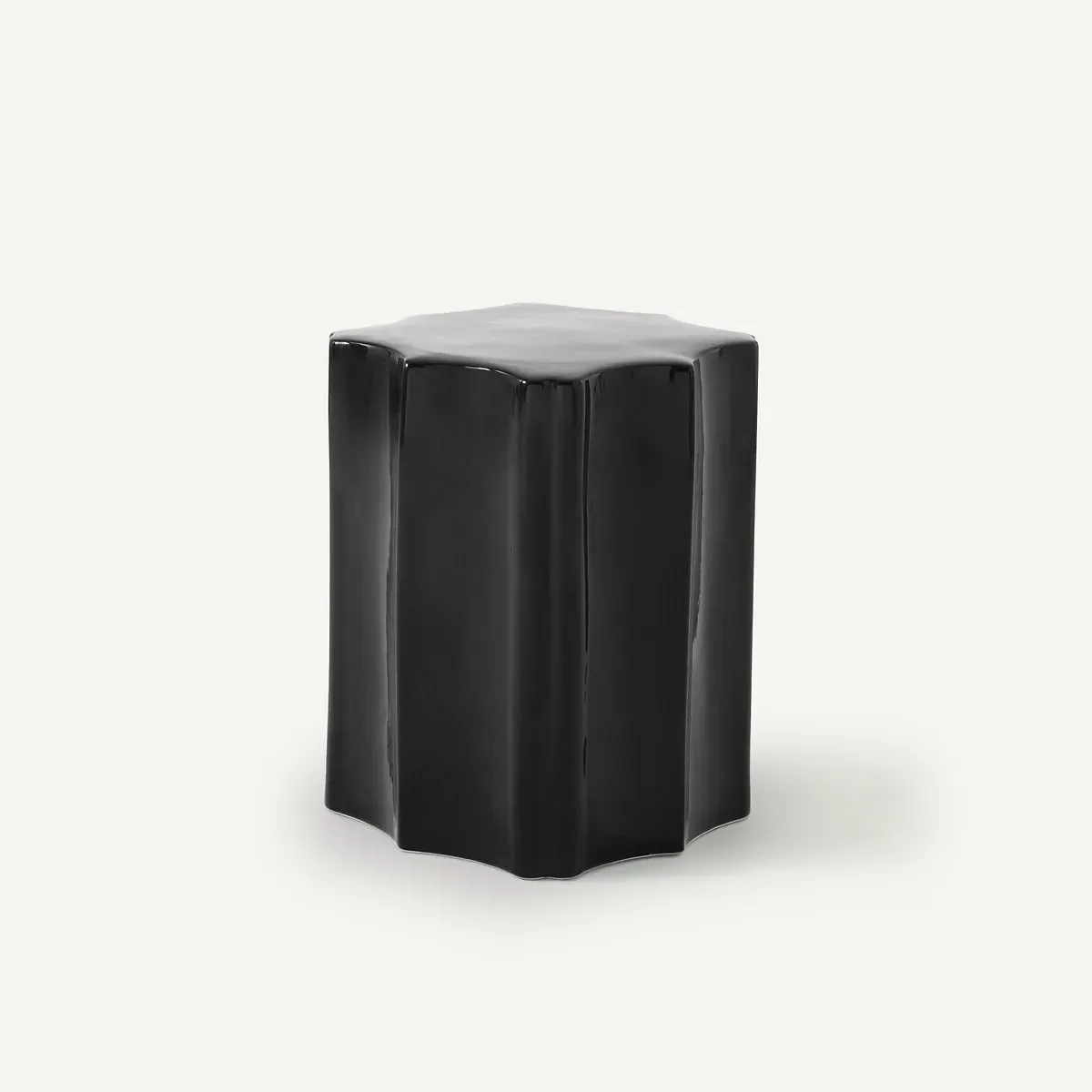 Sierro Ceramic End Table - Black product