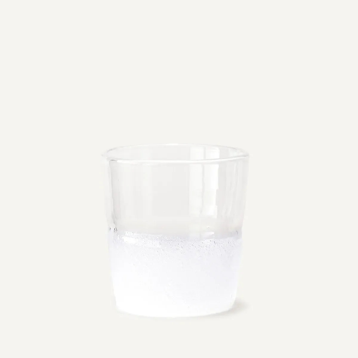 Sila Set of 6 Tumblers - White, Hand-Blown Glass product