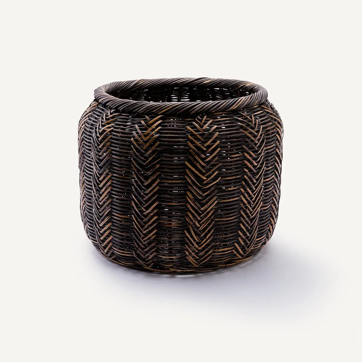Siriti Basket Plant Pot Holder - Brown, Woven Rattan product