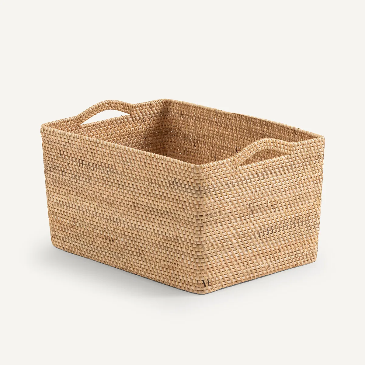 Sorong Rectangular Storage Basket - Natural, Rattan product