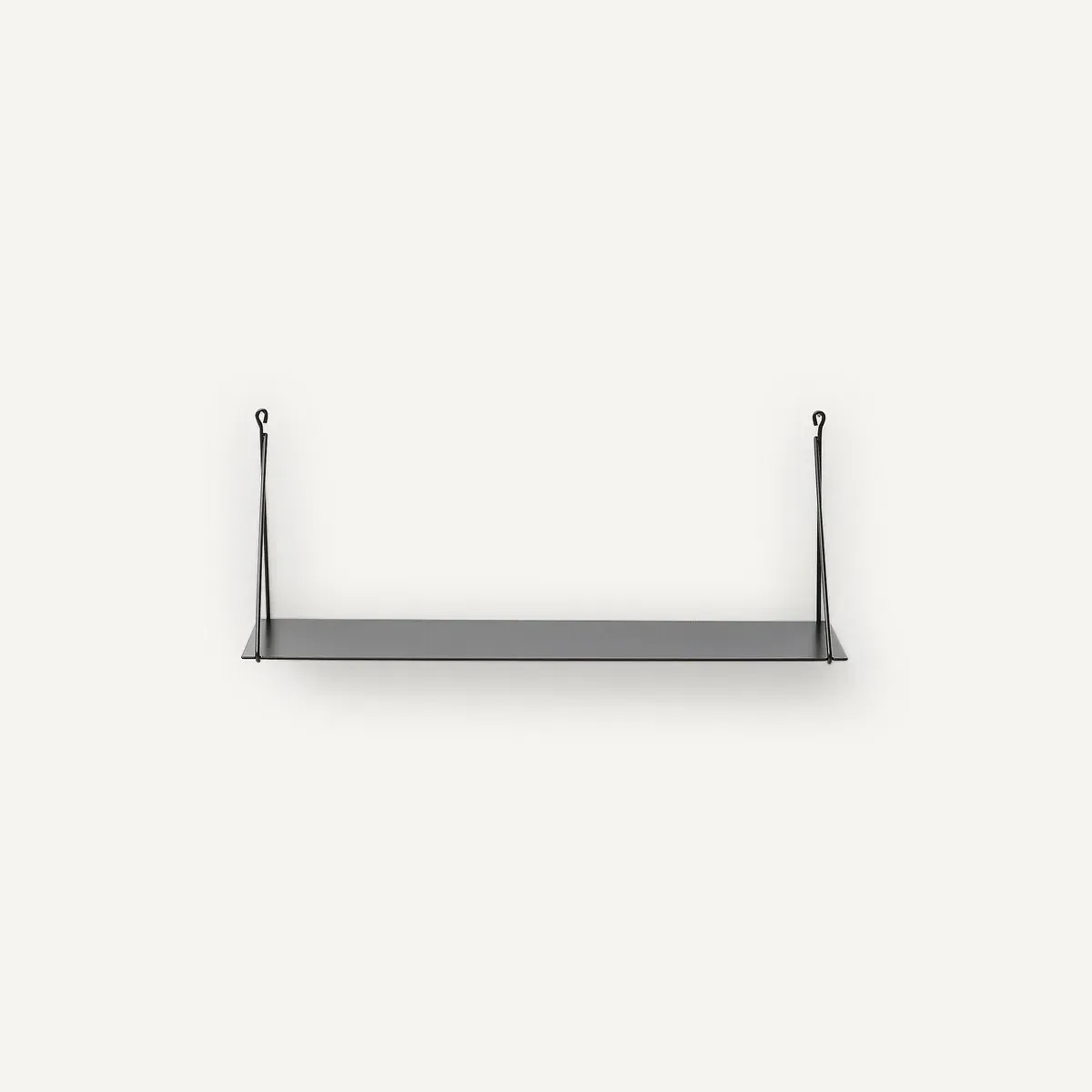 Spirollo Wall Shelf - Black, Steel alternate view