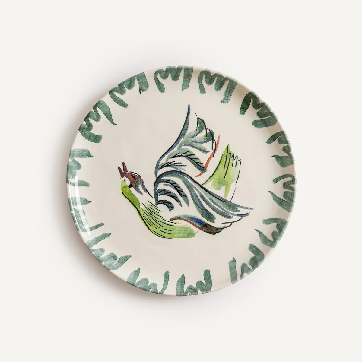 Strazou Set of 4 Dessert Plates - Blue, Stoneware product