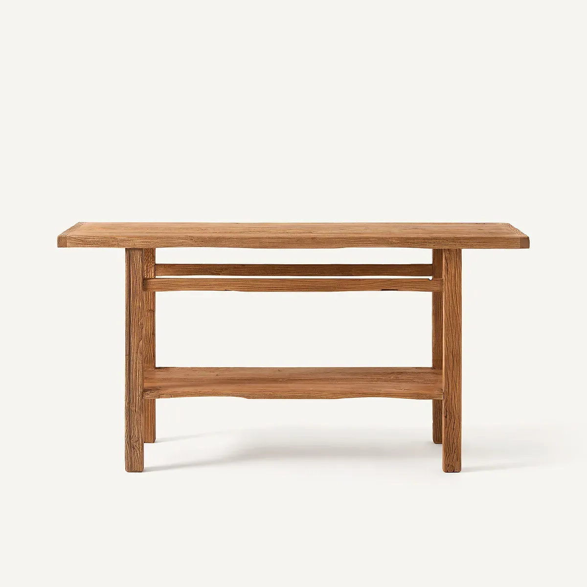 Sumiko Console Table - Natural, Recycled Solid Elm alternate view