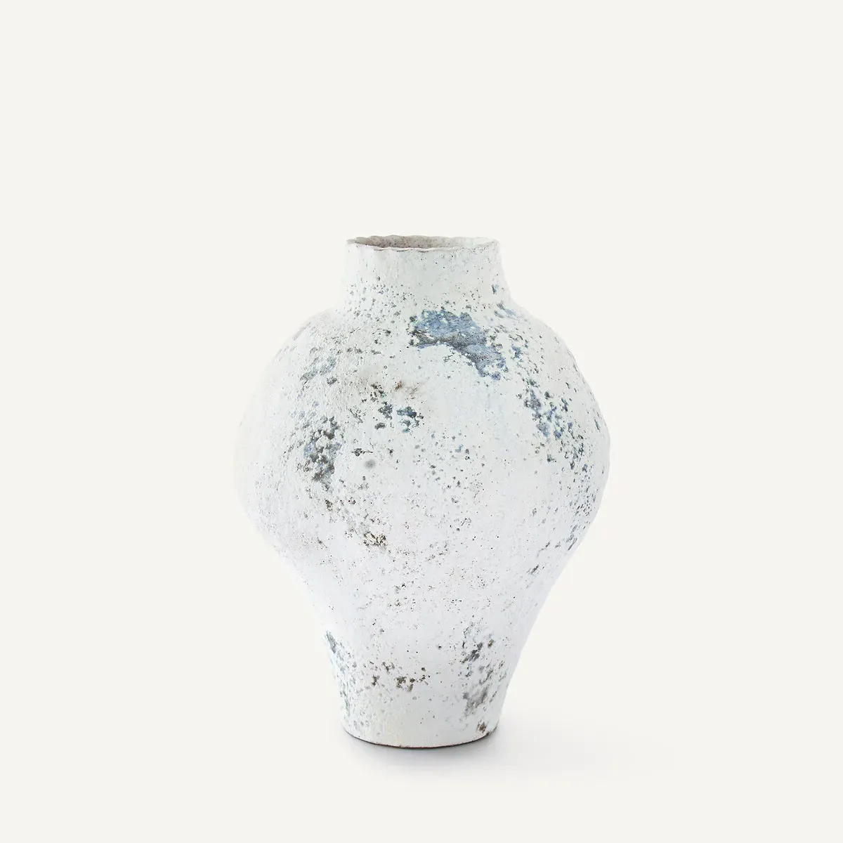 Sylor Aged Look Ceramic Vase - White product