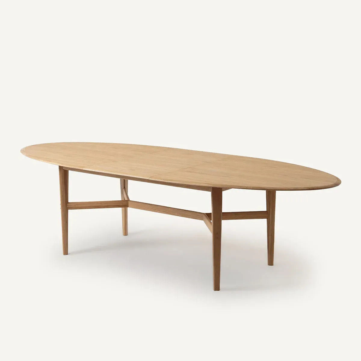 Tadame Extendable Dining Table - Natural Oak, Solid Oak alternate view