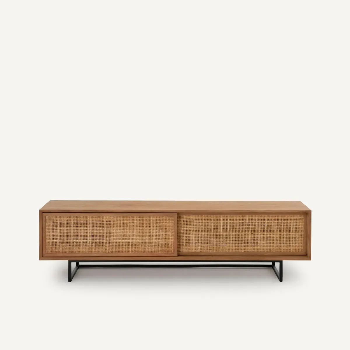 Tamaroa TV Unit with Sliding Doors - Teak alternate view