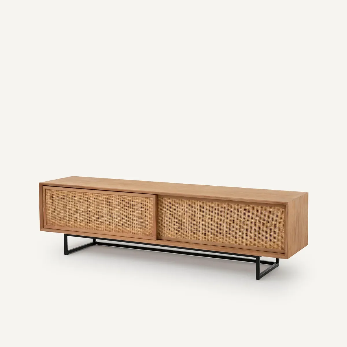 Tamaroa TV Unit with Sliding Doors - Teak product